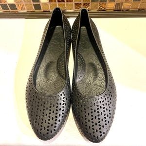 Okabashi Samantha Women’s Ballet Flats Black Shoes